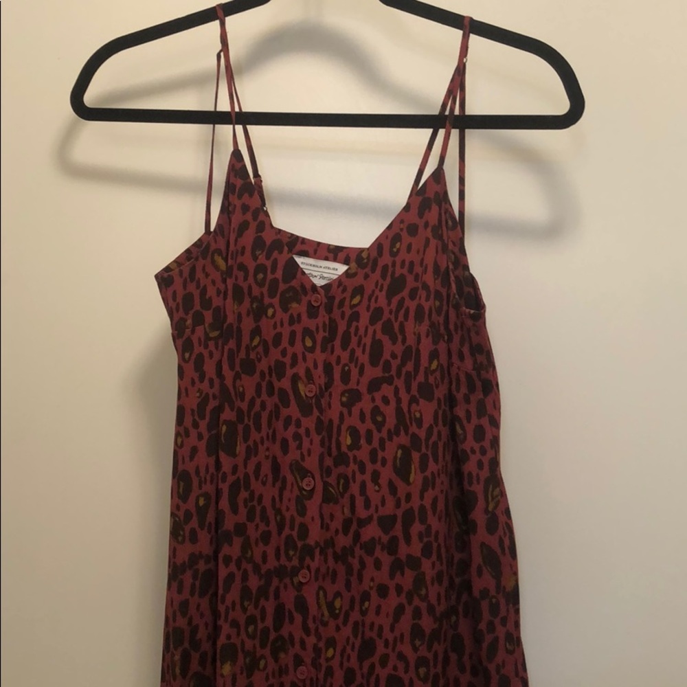Leopard print sundress